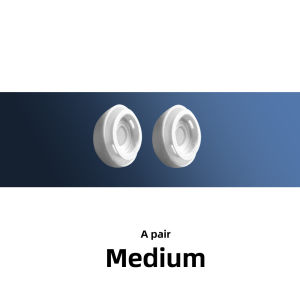 New Silicone Earbuds Earphone Earplug Cover for Apple Airpods Pro EarTips 2 Pcs L M S Size Headphone Ear tips for Airpods pro