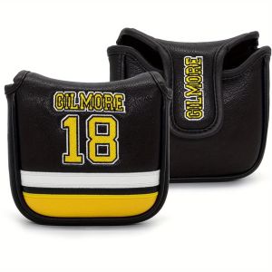 Funny Golf Headcover Golf Club Head Covers Number 18 Golf Blade Mallet Putter Cover Great Golf Accessories for Men Golfers