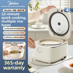 Midea | Antibacterial Non-Stick 3-5 People Household Rice Cooker 4L
