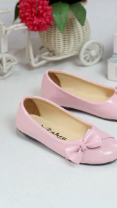 Grisea Sepatu Anak Perempuan Glossy / Flat Shoes Anak Emily