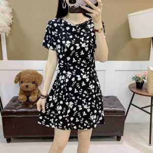 Young Style Small Floral Cotton Silk Dress: A Must-Have Summer Trend