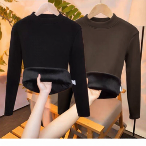 Lieoyuarn | Warm Thermal Tshirt Innerwear Female Autumn Winter