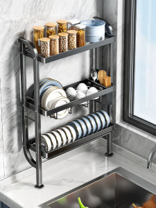 DOOPO | Narrow Space Wall Mountable Dish Rack for Sink Spaces