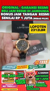 Jam Tangan Lofoten 2312LBR: Jam Tangan Wanita Anti Air & Stainless Steel