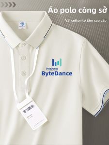 ZUOSALUN | Customized Logo Ice Silk Cotton Polo Shirt