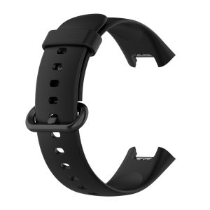 Silicone Strap for Redmi Watch 2 Lite Black Replacement Sport Bracelet Wristband for Xiaomi Watch Band with Screen Protector