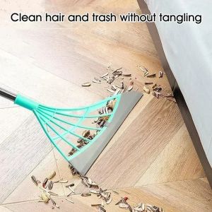 Silicone Magic Broom Window Wiper Squeegee Hand Push Pet Hair Remover Dust Spatula for Floor  Mirror Cleaning  Household  Tool