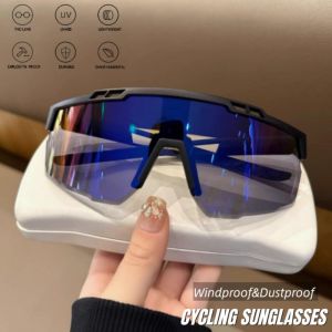 New Outdoor Protective Glasses Sports Anti-Ultraviolet UV400 Shades Goggles Large Frame Windproof Climbing Men Eyewear