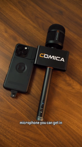 COMICA Revo S – Wireless Reporter Microphone for Smartphone