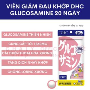 Viên uống bổ xương khớp DHC Glucosamine Nhật