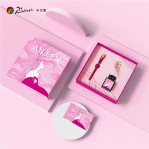 HERO | Bộ Bút Máy Picasso Dành Cho Nữ 038mm Có Đầu Bút Có Nắp Đậy Kèm Ghim Cài Hình Nữ Thần Mực Quà Tặng Văn Phòng Phẩm Cho Quà Sinh Nhật