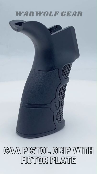 CAA Pistol Grip WITH Motor Plate WARWOLFGEAR