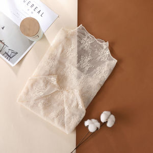 ZISU | Lace Slim Fit Long Sleeve Top