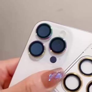2-3Pcs Metal Lens Protector Glass For IPhone 15 16 17Pro Max Mini Back Camera Lens Protective Film For IPhone 16 15 Plus
