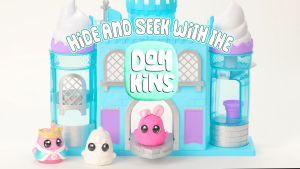 DohKins Ice Cream Castle with Princess & Knight - Dough Never Dries