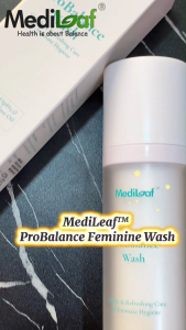 MediLeaf ProBalance Intimate Wash Womens Hygiene Care Intimate Care pH-Balanced Wash Odor-Eliminating Wash Suitable for Sensitive Skin Prevents Dryness in Intimate Areas Relieves Itching and Sensitivity