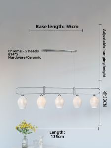 VINCAN | French Style Mid-century Modern Chandelier for Restaurant Dining