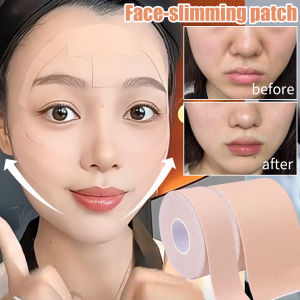 เครื่องมือยกกระชับผิวเทปยกนวดหน้าลดริ้วรอย V ตัวลอกสติ๊กเกอร์ให้ผิวหน้ากว้าง2.5/5ซม. 5ม.