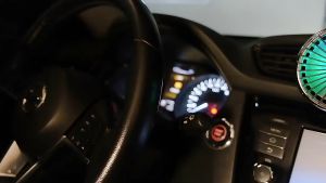 Quạt ô tô có đèn LED gắn điều hòa cao cấp