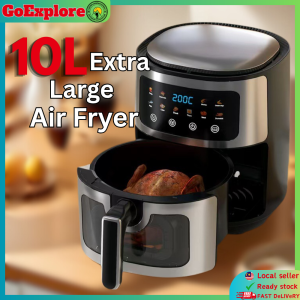 Multi-function Air Fryer 10L Extra Large Capacity 1300W High Power Easy Cleaning Non-stick
