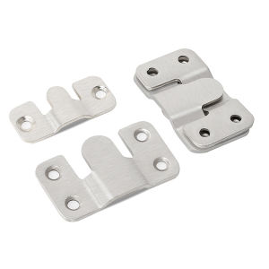 R.E ตะขอกรอบรูป สแตนเลส 1 คู่ ตะขอโลหะเหมาะสำหรับ กรอบรูป ฝังตัวยึดติดผนัง Hanging Hooks