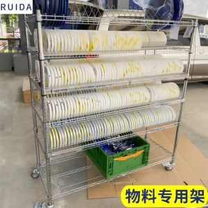Anti-Static SMT Material Rack Double Peak Single Peak Capacitor Resistor LED Lamp Dish SMD Carrier Tape Tray Stand Metal Height Adjustable