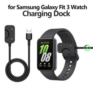 Đế Sạc USB 1M Cho Samsung Galaxy Fit 3 Bộ Sạc Đồng Hồ Từ Tính Dây Dữ Liệu Phụ Kiện Thông Minh Tương Thích Với Tất Cả