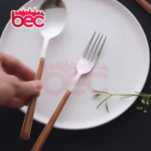 [BEC] Sendok Makan Tebal | Sendok Garpu Stainless Steel | Sendok Korea | Set Alat Makan Korea | Sendok Garpu Stainless Korea | Sendok Garpu Stainless Steel SUS 304