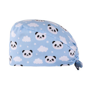 Mũ Y Tá Polyester Mũ Phòng Mổ Mũ Bảo Vệ Đầu Mũ Làm Đẹp Mũ Không Co Lại Mũ Bao Phủ Đầu Phòng Khám Răng Kẹp Tóc Mùa Hè