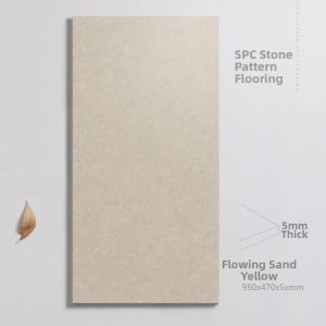 PAMPAS | Marble Pattern Wabi-Sabi Grey Microcement Waterproof Wear-Resistant SPC Floor
