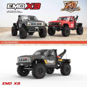 Crossrc Remote Control 1/8 Scale Rescue Truck Off-Road Climbing Car 2025 Model Toy for Boys And Girls above 14 Years Old