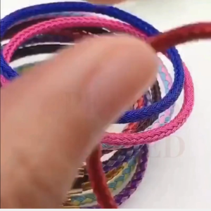【PETALS_STYLED】2MM Steel Wire Stainless Steel Twist Magnet Charm Rope Bracelet
