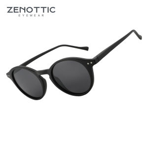 ZENOTTIC (XL Size) Polarized Round Sunglasses Stylish Sunglasses for Men and Women Retro Classic Multi-Style Selection Shade