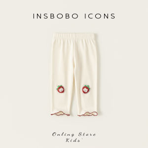 insbobo | Quần Capri Trắng Cho Bé Gái Mùa Hè
