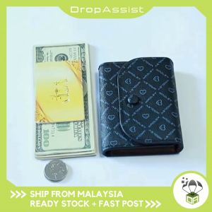 DROPASSIST 2087 READY STOCK Women Short Wallet Purses Pouche Bag Wanita Perempuan Dompet Beg