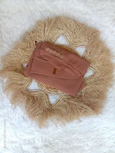 Hijab 2 layer Permata segitiga ceruty babydoll XL