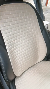 Alas Duduk Jok Mobil / Universal Linen Breathable Seat Cushion