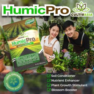 Humic Pro - Organic NPK and Foliar Fertilizer for Plants Vegetables Corn and Rice. Better than Humus - ICE
