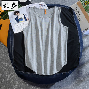 เสื้อกั๊กแขนกุดสีพื้นสไตล์เกาหลีสำหรับผู้ชาย ระบายอากาศได้ดี ทรงหลวม ทรงฮิปฮอป เทรนด์วัยรุ่น ฤดูร้อน 2013