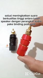 Binding Post Gold 1 pasang - 2 pcs murah