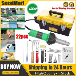 🚚การจัดส่งภายในประเทศ🚚1600W 20-600 ℃ 8/22Pcs ใช้งานหนักความร้อนไฟฟ้า G-Un พร้อมหัวฉีด | เครื่องเป่าลมร้อนสำหรับปิดผนึกพลาสติกห่อหดงานฝีมือ DIY | 220V