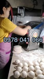 MÁY CÁN BỘT LÀM VỎ BÁNH BAO BÁNH GỐI BÁNH BỘT LỌC MÁY LÀM MỲ TƯƠI lô cán 20cm