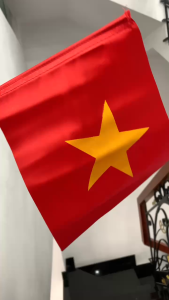 CỜ VẪY KHAI GIẢNG CỜ ĐỎ SAO VÀNG - CỜ CẦM TAY LOẠI VẢI ĐẸP IN 2 MẶT - BĂNG ĐÔ VIỆT NAM CHIẾN THẮNG - KHẨU TRANG VẢI ĐỎ IN TÔI YÊU VIỆT NAM