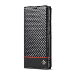 szhaiyu | Carbon Fiber Leather Case for Samsung Galaxy A18 A27 A57 A17 A37 A16 A26 A36 A56 A15 A35 A55 A14 A34 A54 A13 A33 A53 Flip Wallet