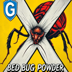BED BUG POWDER KILLER by G-UARD - Highly Effective Formula [NEXT DAY SHIPPING] (Kutu Busuk/臭虫/மட்டை பூச்சிகள்)