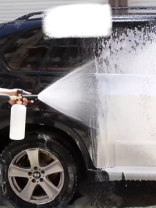 High Pressure Snow Foam Gun 1/4" Quick Release - 1L Bottle Car Washer Soap Lance Spray Cannon