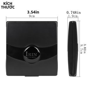 IRIN | IRIN ABS Saxophone Reed Case Di Động Hai Tầng 8 Reed Clip Hộp Woodwind Nhạc Cụ Phần Phụ Kiện