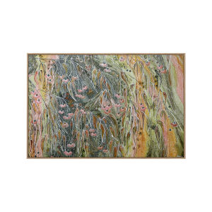 HUACHENYUE | Vintage French Nanyang Plant Series Forest Mid-century Wall Art