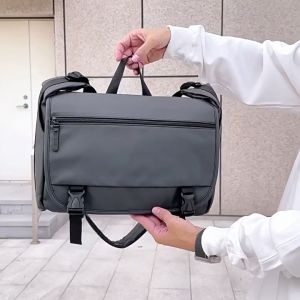 MENSPE Men’s Shoulder Bag Mini Cross Body Bag Casual Lightweight Messenger Bag Large Capacity Waterproof Leisure Street Bag Travel Bag Outdoor Riding Bag For Men