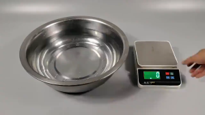 Multi-Functional Home Kitchen Scale High Precision Waterproof Type-C Stainless Steel Food Scale Kitchen Measurement Tool